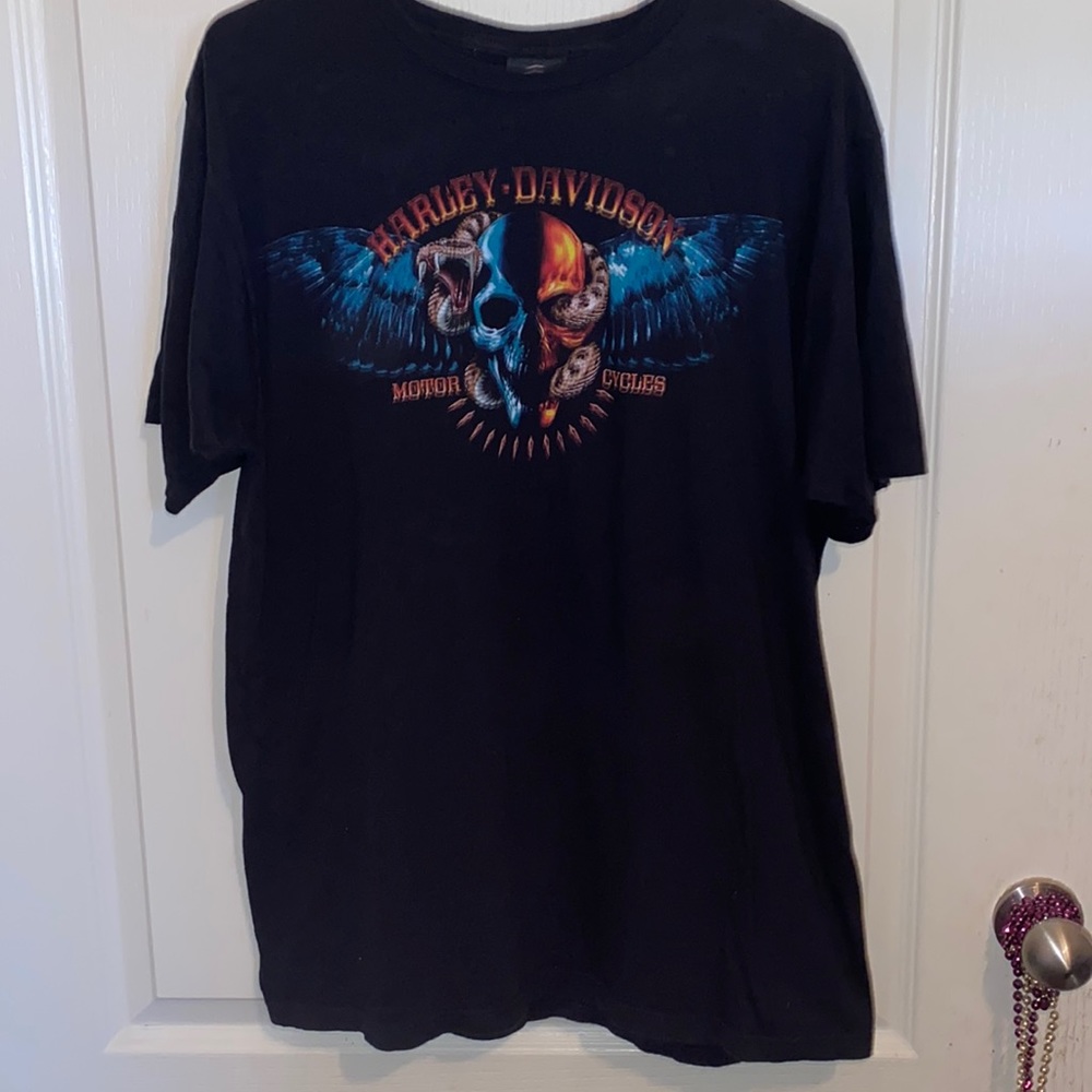 Harley Davidson Skull Tee